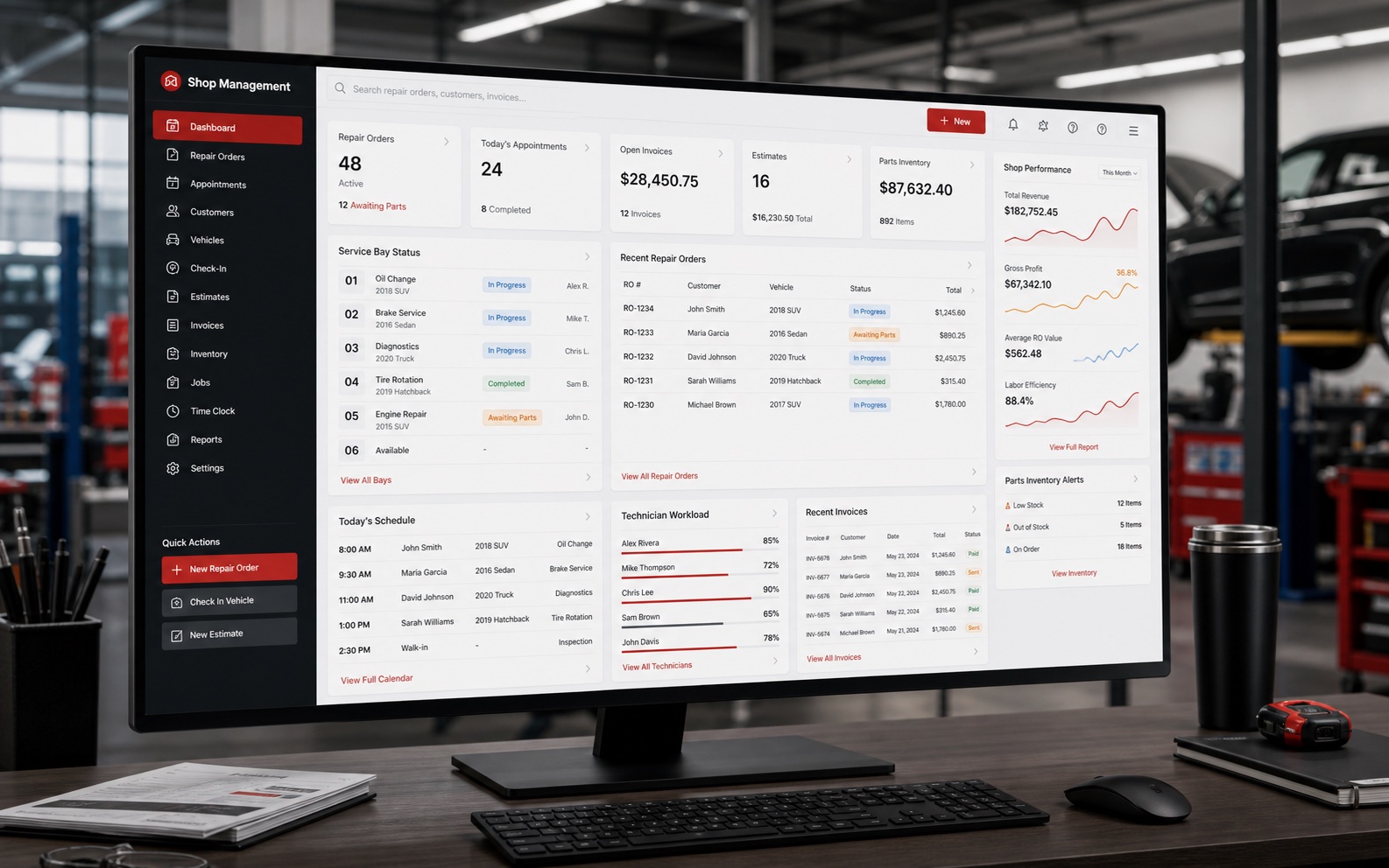 Software para Administrar Talleres Mecánicos